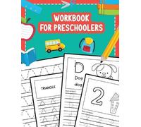 Nina Noosita Workbook for Preschoolers (Tascabile) Tracing Activity Book