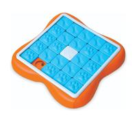 Nina Ottosson Challenge Slider Puzzle per Cani, 37x37cm, Arancione/Blu, 24 Vani