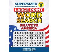 Nina Porter SUPERSIZED FOR CHALLENGED EYES, Book 5 - Salute to Ameri (Tascabile)