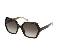 Nina Ricci Donna SNR356 0745 Occhiali da sole Acetato Havana Marrone Geometrica Normale Sfumato