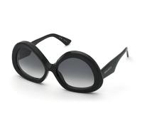 Nina Ricci Donna SNR403 700 Occhiali da sole Acetato Nero Fumo Geometrica Normale Sfumato