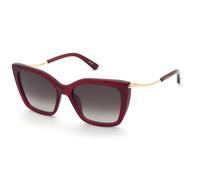 Nina Ricci Donna SNR436 09GR Occhiali da sole Acetato Rosso Marrone Squadrata Normale Sfumato