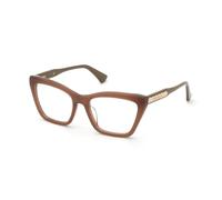 Nina Ricci Donna VNR447 08YL Montature da vista Acetato Marrone Farfalla