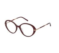 NINA RICCI Eyeglass Frame VNR367 Shiny Bordeaux 52/17/140 Donna Occhiali, Bordeaux lucido, 52/17/140