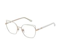 NINA RICCI Eyeglass Frame VNR369 Shiny Gold Copper with Coloured Parts 53/17/140 Donna Occhiali, Copper Gold Shiny With Coloured Parts, 53/17/140