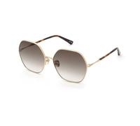 Nina Ricci, gafas da suolo (SNR482), colore: SHINY ROSE GOLD (BROWN GRADIENT BROWN), 60/16/140, (Female)