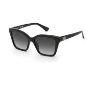 Nina Ricci, Gafas de sol (SNR479), colore: SHINY BLACK (SMOKE GRADIENT), 54/17/140 (Female)