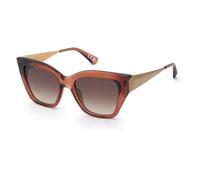 Nina Ricci, Gafas de sol (SNR487), colore: SHINY TRANSP.BROWN (BROWN GRADIENT PINK), 54/18/140, (Female)