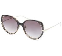 Nina Ricci SNR362, Occhiali Donna, BLACK GREY HAVANA, 57