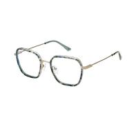 NINA RICCI Vnr310 V Occhiali, Oro Rosa, Scintillante, 68 Donna