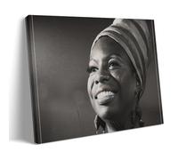 Nina-Simone-1960s - Poster su tela, per soggiorno, camera da letto, stampa artistica da parete, moderna decorazione per la casa, per ragazzi e ragazze, 60 x 90 cm