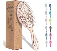 Ninabella Spazzola Capelli Districante Senza Tirare - Spazzola per Capelli Ricci, Mossi, Lisci e Fini - Spazzola Capelli Donna, Uomo e Bambini - Capelli Bagnati o Asciutti - Crema