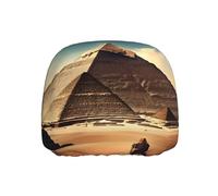Ninainaid Dreaming of the Pyramids of Khufu - Copritesta per auto, 1 pezzo, alla moda, per la maggior parte dei modelli di veicoli, facile da installare.