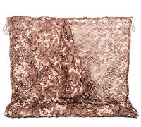 NINAT Rete Mimetica Reticolato da Camuffamento Desert 4M x 5M Militare Camouflage Net per Caccia Decorazione Ombra Nascondersi Coperture