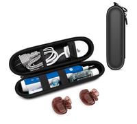 Nincha Custodia da viaggio per spazzolino elettrico compatibile con Oral-B/Philips Sonicare/Colgate/Reach e la maggior parte degli spazzolini elettrici, include 2 coprispazzolini universali (custodia