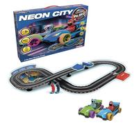 Ninco - Circuito Velokú Racers | 380 cm con 2 Veicoli Turbo LED e Felina | Design Sicuro e Creativo per bambini | Gioco educativo dai 3 anni in su (91021)