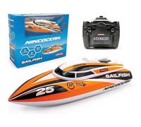 Ninco Boot Ocean Sailfish Remote Controlled Boat with Large Rotation Angle. Tran