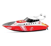 Ninco - NincOcean Yacht | Barca telecomandata con ampio angolo di virata e 2 motori | Dimensioni 24 x 9 x 8 cm | Solca le acque con questa bestia acquatica | Consigliato A partire dai 6 anni (NH99033)