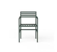 NINE 19 Outdoors Sedia da Esterno con Bracciolo Verde
