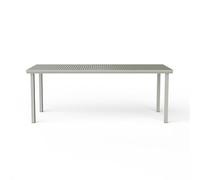 NINE 19 Tavolo da Giardino Per Esterni 200,5x90 Grigio