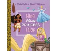 Nine Disney Princess Tales (Copertina rigida) Little Golden Book