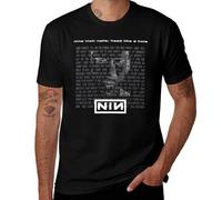 Nine Inch | Nails-Head Like A Hole,Maglietta Uomo, Stile nero, S