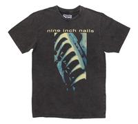 Nine Inch Nails PHM & Text Logo ufficiale Uomo maglietta unisex