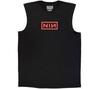 Nine Inch Nails Red Logos Maglietta Ufficiale da Uomo