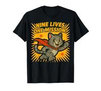 Nine Lives One Mission Cat, Supereroe Maglietta