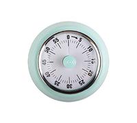 NInE-ROnG Cucina Timer Promemoria Gestire Timer 360 Gradi Rotante Timer Meccanico Cottura Conto Alla Rovescia Cucina Sveglia Frigorifero Magnetico per la Cucina,l'apprendimento(vert)