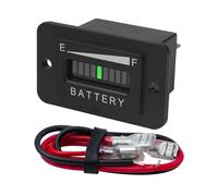NInE-ROnG Indicatore di batteria grande display a LED Voltmetro al piombo acido Vestito per apparecchiature alimentate a corrente continua come carrelli elevatori a forca Golf Cart (LA-48V)