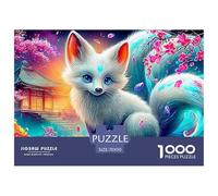 Nine-tailed Fox Deluxe Jigsaw Puzzles for Adults Featuring 1000 Intricate And Challenging Educational Puzzle Pieces - Crafted to Be An Exceptional Gift Jigsaw Puzzles for Adults And Young Adult