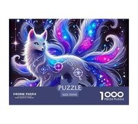 Nine-tailed Fox Puzzle 1000 Pezzi Per Adulti E Bambini Con Una Misura Impegnativo E Difficile Giochi Rilassamento E Intelligence,Idea Regalo 70x50cm/1000pcs