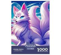 Nine-tailed Fox, Puzzle Da 1000 Pezzi, Esperienza Immersiva Che Rafforza Osservazione, Problem Solving E Pazienza, Ideale Per Momenti Di Calma E Riflessione Personale, Adatto A Partire Dai 12 Anni,