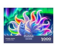 Nine-tailed Fox, Puzzle Da 1000 Pezzi, Gioco Flessibile E Appassionante Che Combina Sfida Mentale E Relax, Ideale Per Qualsiasi Occasione, Momenti Di Calma O Attività Di Gruppo, Adatto A Partire Dai 1
