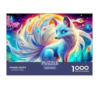 Nine-tailed Fox Puzzle Da Intrattenimento Di Qualità - 1000 Pezzi Con Raffigurazioni Artistiche Di Grande Impatto - Regalo Divertente Per Tutta La Famiglia 70x50cm/1000pcs