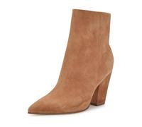 NINE WEST Ariza, Stivali a metà Polpaccio Donna, Pelle Scamosciata Naturale Media 102, 36 EU