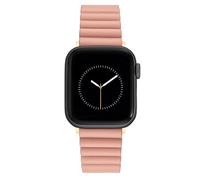 NINE WEST Cinturino alla moda per Apple Watch sicuro, regolabile, Rosa, 42mm (Series 1-3), 44/45/46/49mm (Ultra & Ultra 2), WE/NW1012GPPK42
