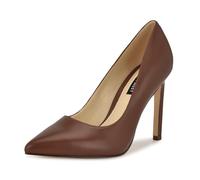 Nine West Décolleté da Donna Tatiana, Pelle Marrone Medio 210, 38 EU