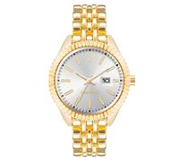 Nine West Gold Metal Dress Watch