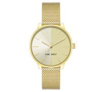 Nine West Gold Stainless Steel Bracelet Watch