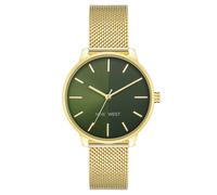Nine West Gold Stainless Steel Dress Watch