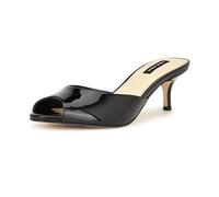 Nine West Luvlie, Sandali con Tacco Donna, Nero 001, 39 EU
