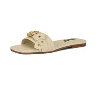Nine West Missj, Sandali Bassi Donna, Crema 150, 37 EU