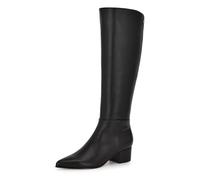 Nine West Morgin - Stivali alti da donna, Pelle Nera 002, 40.5 EU