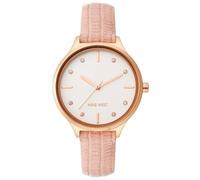Nine West Multicolor Leather Dress Watch