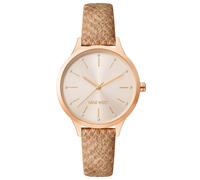 Nine West Multicolor Leather Dress Watch