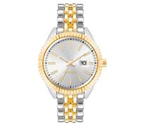 Nine West Multicolor Metal Dress Watch