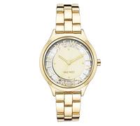 Nine West NW2588CHGB Orologio da donna in acciaio dorato Unitalla moderno