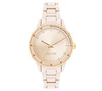 Nine West Orologio Analogico al Quarzo Giapponese Donna con Cinturino in Metallo NW/2934GPLP